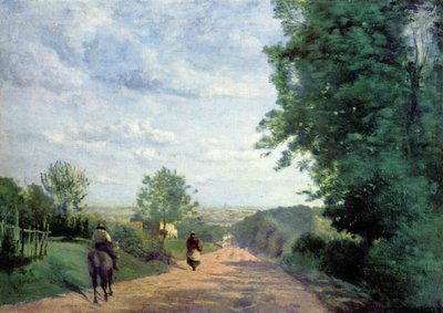 El camino de Sèvres de Jean Baptiste Camille Corot